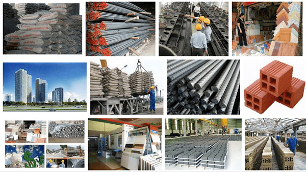 Bảng giá vật liệu xây dựng 2022 cập nhật hôm nay