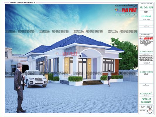 • Công trình: Nhà ở gia đình • Địa chỉ: Cả Cát, xã Long Thắng, huyện Lai Vung, tỉnh Đồng Tháp • Chủ đầu tư: anh Phú • Đơn vị thiết kế: Cty TNHH Tư Vấn Xây Dựng Vạn Phát • Đơn vị thi công: Cty Phú Quí • Khởi công: 02/2021 • Hoàn thành: 06/2021 •